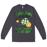 Smoke pickleball is my favorite season Long Sleeve Tee - MaliasSmallBusiness