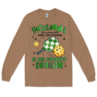 Toasted Coconut pickleball is my favorite season Long Sleeve Tee - MaliasSmallBusiness