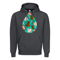 Smoke baseball and western roses teardrop  5 Zipper Hoodie - BundleAndBundleShop
