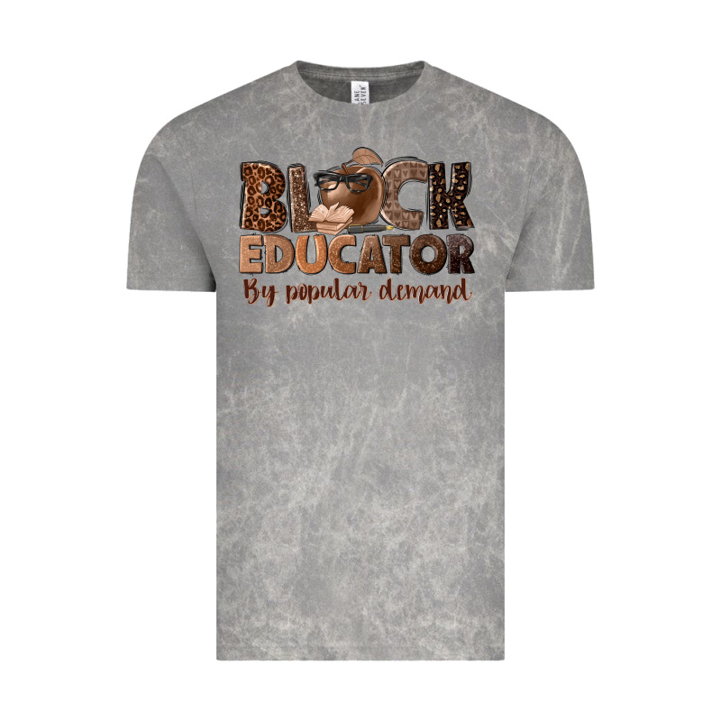 Black Educator By Popular Demand Vintage Tee by NancyCooperArtShop | Teevron