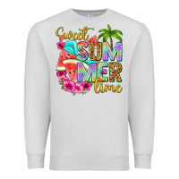 Dove Grey sweet summer time Premium Sweatshirt - NancyCooperArtShop