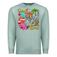 Seafoam sweet summer time Premium Sweatshirt - NancyCooperArtShop