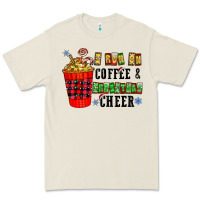 Bone I Run On Coffee & Christmas Cheer Premium Tee - CowhideDigitalArt