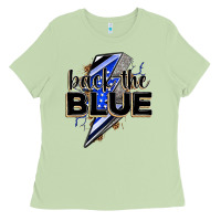 Matcha back the blue with lightning bolt Ladies Tee - Zillion Design Studio