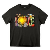 Asphalt love summer nurse Heavy Core Tee - Zillion Design Studio