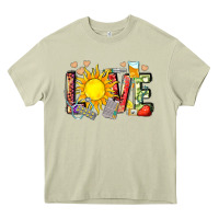Mossy love summer nurse Heavy Core Tee - Zillion Design Studio