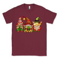 Burgundy Elf Gnomes Classic Tee - CowhideDigitalArt