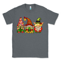 Charcoal Heather Elf Gnomes Classic Tee - CowhideDigitalArt