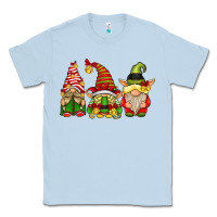Dusty Blue Elf Gnomes Classic Tee - CowhideDigitalArt