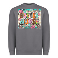 Storm Easter Day Nurse Heavyweight Sweatshirt - NancyCooperArtShop