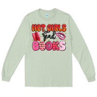 Matcha hot girls read books Long Sleeve Tee - MaliasSmallBusiness