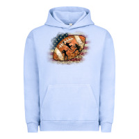 Pigment Grape Ice American Football Flag Players Urban Hoodie - CowCowDesign
