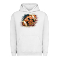 Pigment Lunar Rock American Football Flag Players Urban Hoodie - CowCowDesign