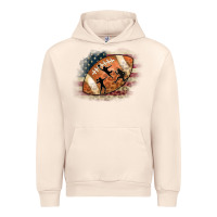 Sandshell American Football Flag Players Urban Hoodie - CowCowDesign