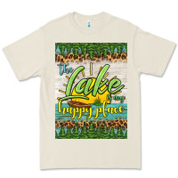 Bone the lake is my happy place air freshener Premium Tee - HRA Design Shop