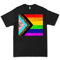 Black pride flag Premium Tee - AdoDesignShop