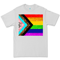 Dove Grey pride flag Premium Tee - AdoDesignShop