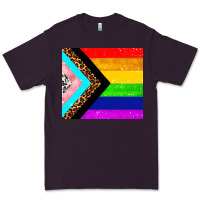 Plum pride flag Premium Tee - AdoDesignShop