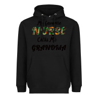 Black My Favorite Nurse Calls Me Grandma Heavyweight Hoodie - Bettercallsaul