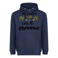 Navy My Favorite Nurse Calls Me Grandma Heavyweight Hoodie - Bettercallsaul