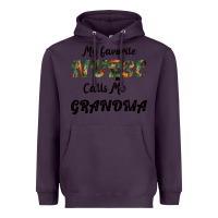 Plum My Favorite Nurse Calls Me Grandma Heavyweight Hoodie - Bettercallsaul