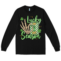 Black lucky season Long Sleeve Tee - MaliasSmallBusiness