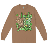 Toasted Coconut lucky season Long Sleeve Tee - MaliasSmallBusiness