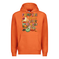 Carrot Pumpkin spice livin' my best life Premium Hoodie - NancyCooperArtShop