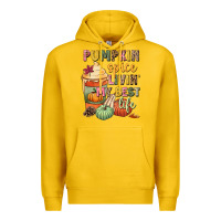 Lemon Pumpkin spice livin' my best life Premium Hoodie - NancyCooperArtShop