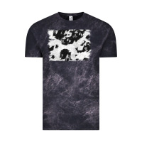 Cloud Black black and white cowhide backround Vintage Tee - NancyCooperArtShop