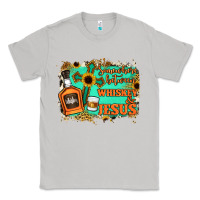 Moon Dust Somewhere Between Whiskey and Jesus Classic Tee - Jasminsmagicworld