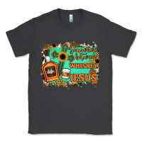 Smoke Somewhere Between Whiskey and Jesus Classic Tee - Jasminsmagicworld