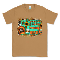 Toasted Coconut Somewhere Between Whiskey and Jesus Classic Tee - Jasminsmagicworld