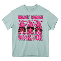 Arona Breast Cancer Warrior Afro Gnomes Heavy Core Tee - texasbilliewilder