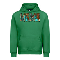Emerald Mama Turquoise Tooled Urban Hoodie - CowCowDesign