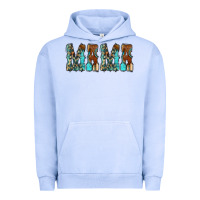 Pigment Grape Ice Mama Turquoise Tooled Urban Hoodie - CowCowDesign