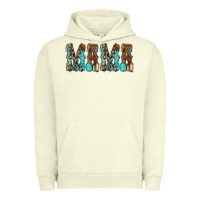 Pigment Pistachio Mama Turquoise Tooled Urban Hoodie - CowCowDesign