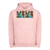 Pigment Salmon Mama Turquoise Tooled Urban Hoodie - CowCowDesign