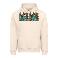 Sandshell Mama Turquoise Tooled Urban Hoodie - CowCowDesign
