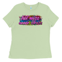 Hot Mess Never Stress Ladies Tee | Teevron