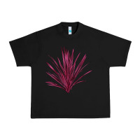 Black Pink Cordyline Urban Heavy Tee - LillyAllenDesigns