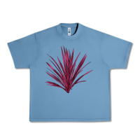 Pebble Blue Pink Cordyline Urban Heavy Tee - LillyAllenDesigns