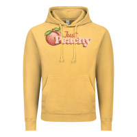 Vintage Mustard just peachy Vintage Hoodie - JahusDesignShop