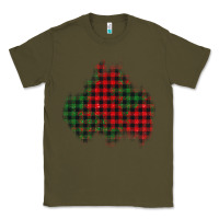 Army Green christmas glitter patch Classic Tee - AdoDesignShop