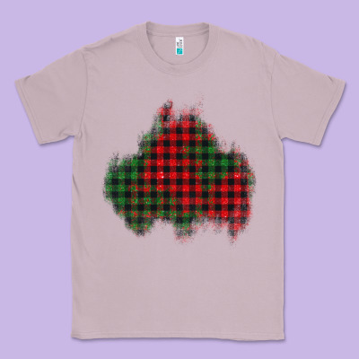 Christmas Glitter Patch Classic Tee Designed By Adodesignshop