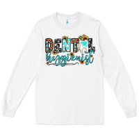 White dental hygienist Long Sleeve Tee - JahusDesignShop
