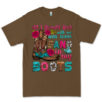 Cacao all i brought back with me was some sand in my boots Premium Tee - HRA Design Shop
