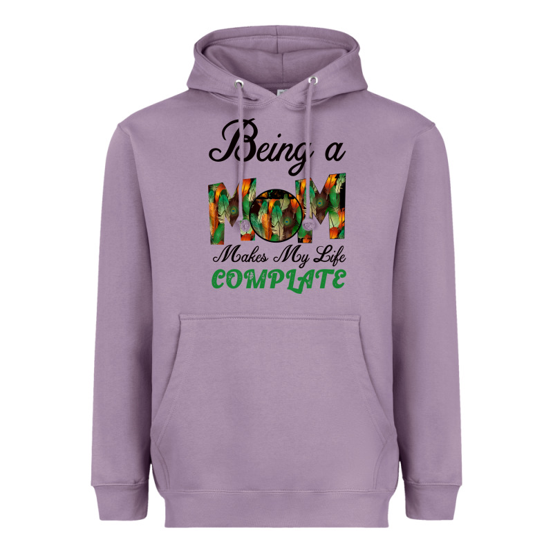 Being A Mom Makes My Life Complete For Dark Heavyweight Hoodie by Bettercallsaul | Teevron