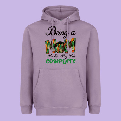 Being A Mom Makes My Life Complete For Dark Heavyweight Hoodie Designed By Bettercallsaul