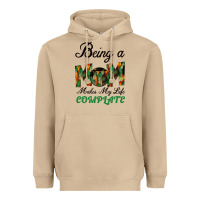Mushroom Being A Mom Makes My Life Complete For dark Heavyweight Hoodie - Bettercallsaul